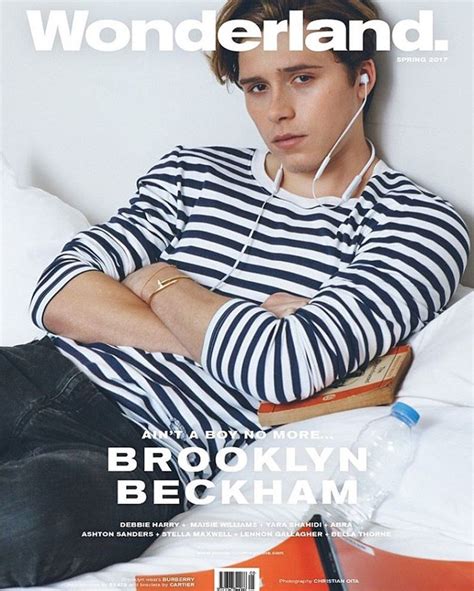 brooklyn beckham burberry